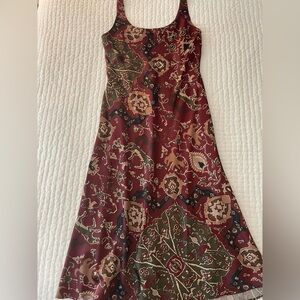 Ralph Lauren Charmeuse midi slip dress size 6!